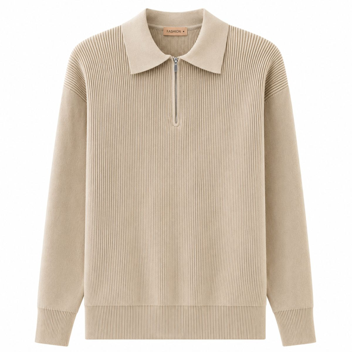 Braemar Kaschmir-Half-Zip-Polo-Pullover