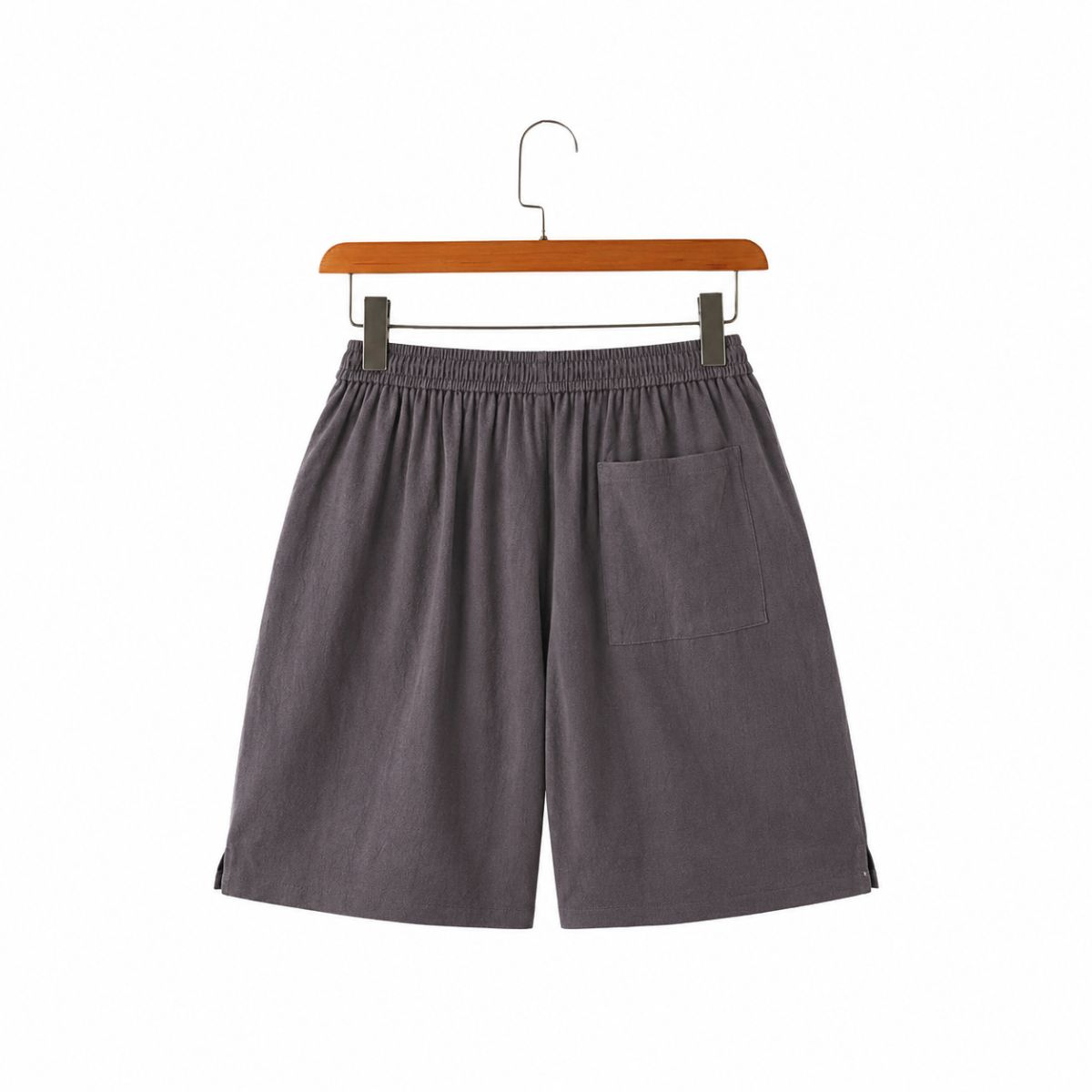 Solvane Leinen-Shorts mit Kordelzug