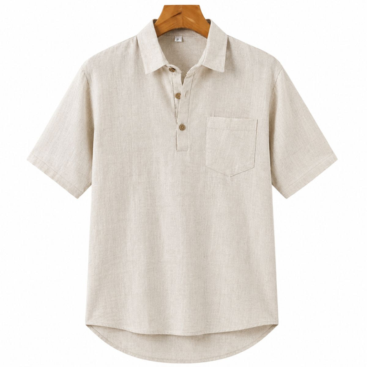 Sirocco Polo aus 100 % Leinen