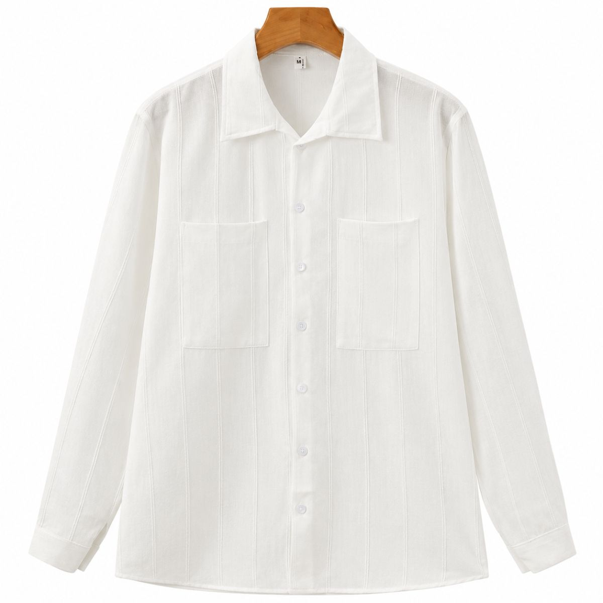 ST Tropez Premium Geripptes Hemd
