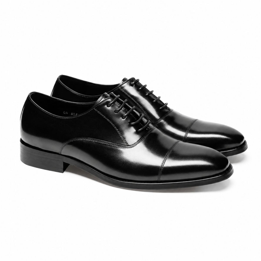 Monaco klassische Lederschuhe mit modernem Finish
