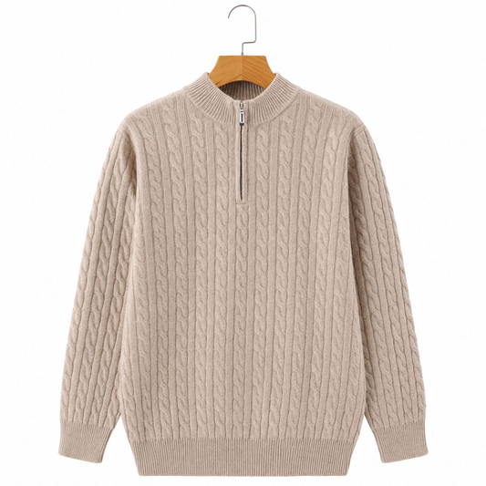 Halton Kaschmir-Half-Zip-Pullover