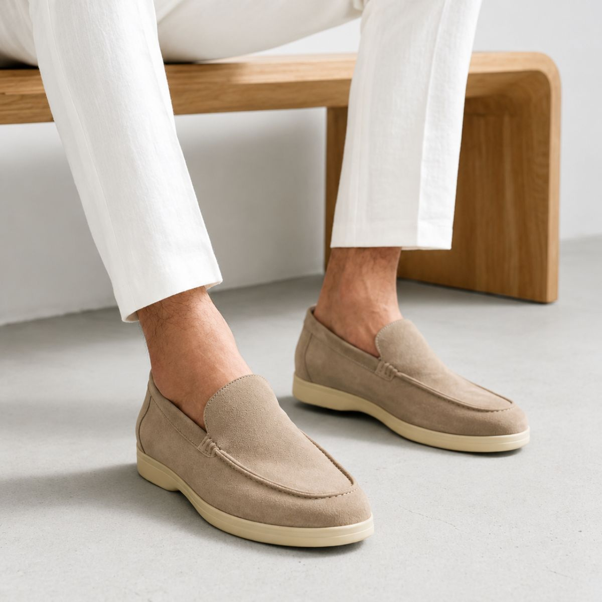 Verona Wildleder-Loafer