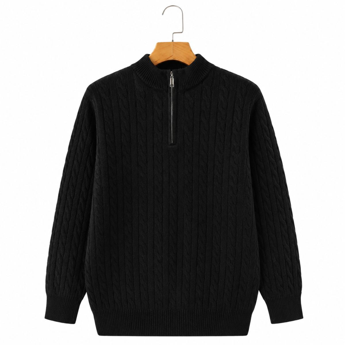 Halton Kaschmir-Half-Zip-Pullover