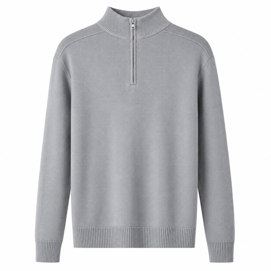 Stirling Kaschmir Merino Luxe Reißverschluss