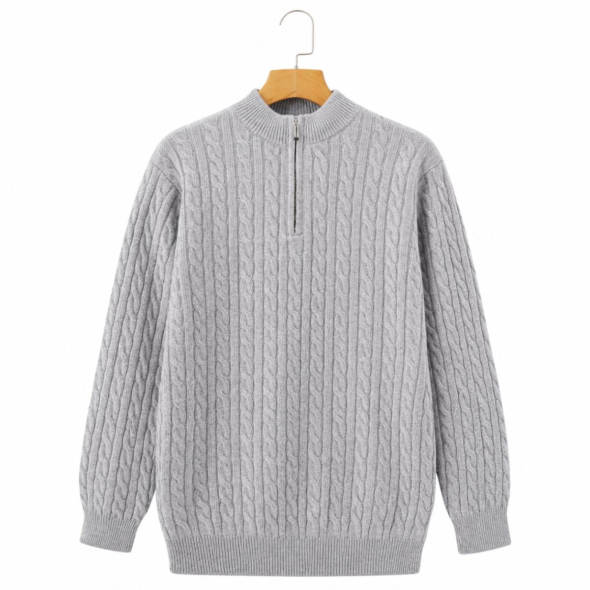 Halton Kaschmir-Half-Zip-Pullover