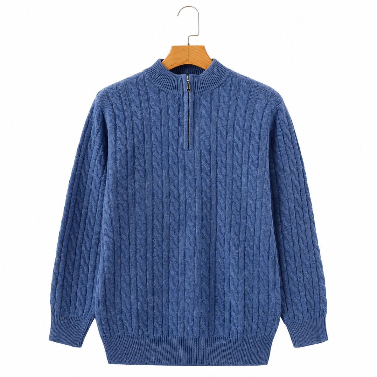 Halton Kaschmir-Half-Zip-Pullover