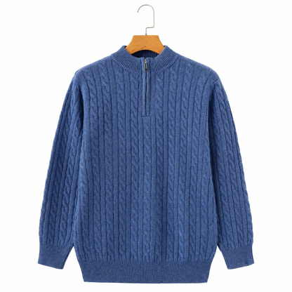 Halton Kaschmir-Half-Zip-Pullover